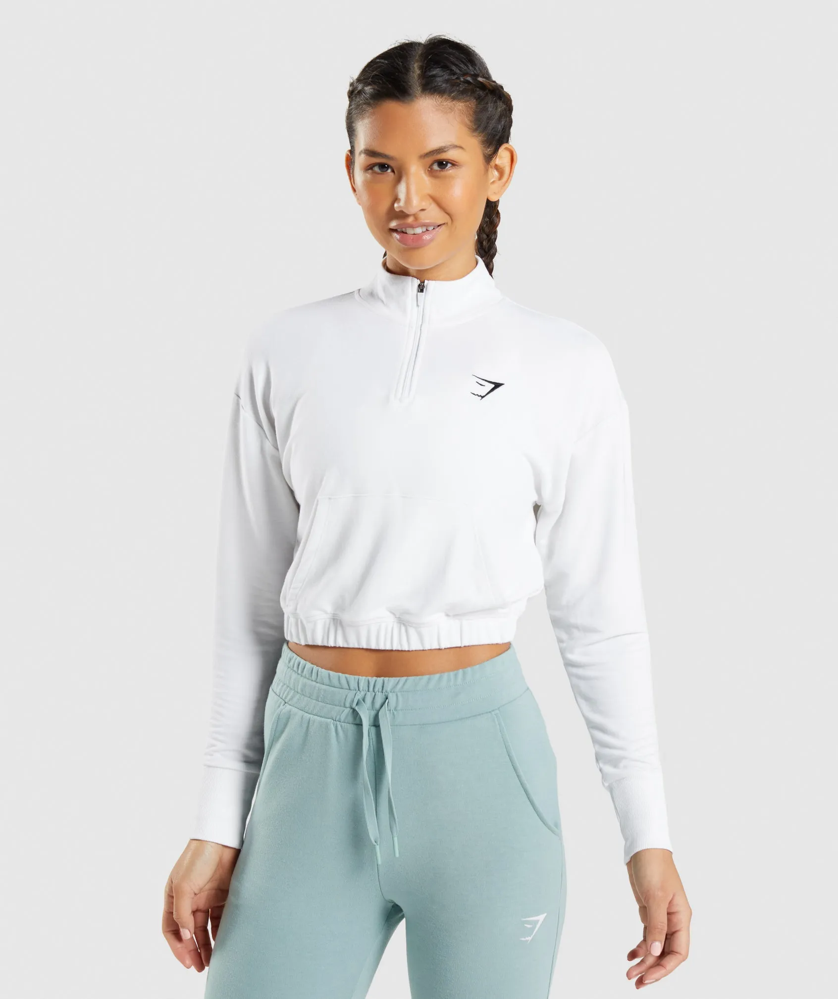 Gymshark Training Pippa Pullover - White sold by Gymshark
