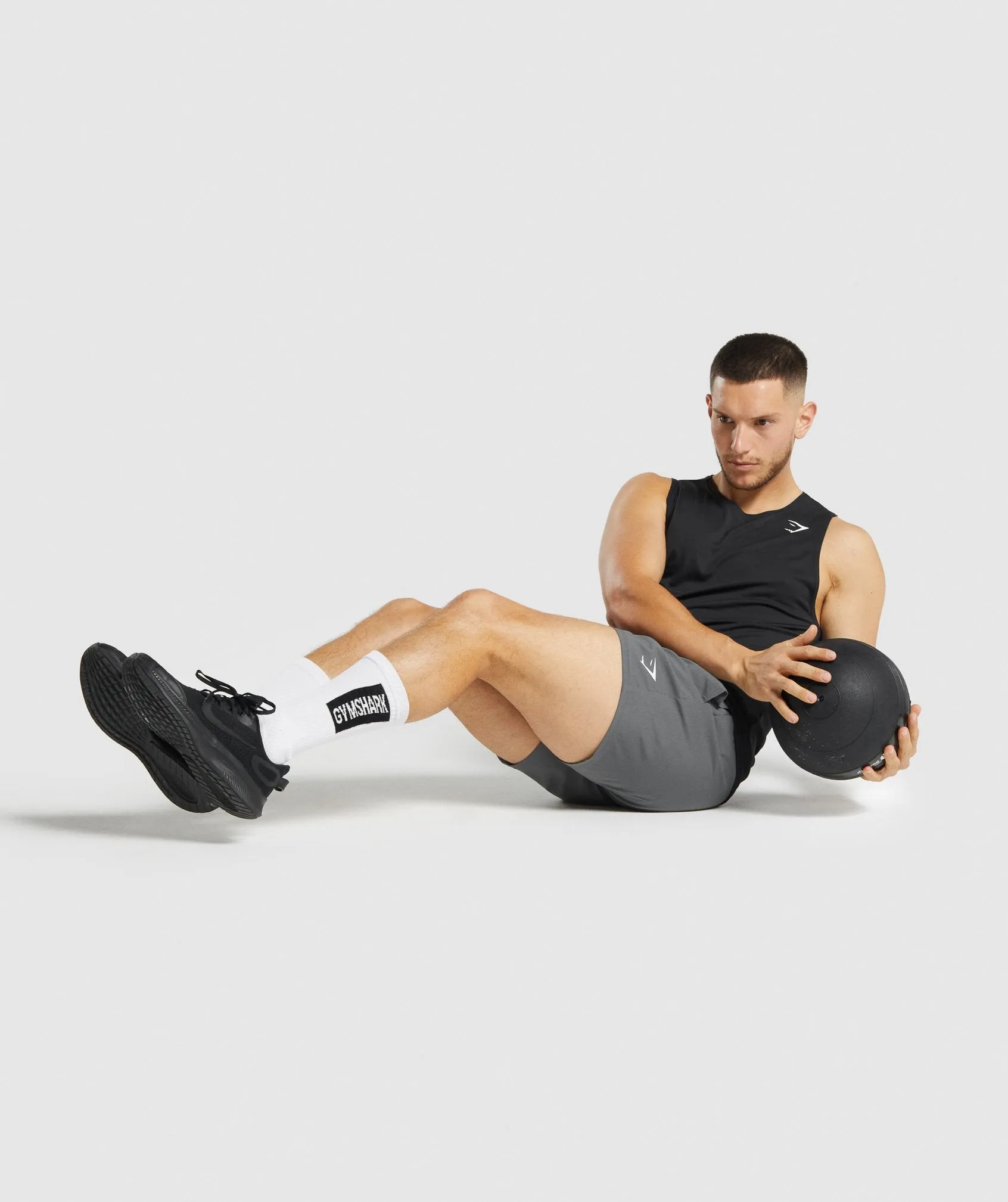 Gymshark Premium Logo Crew Socks (1pk) - White sold by Gymshark product image thumbnail 4