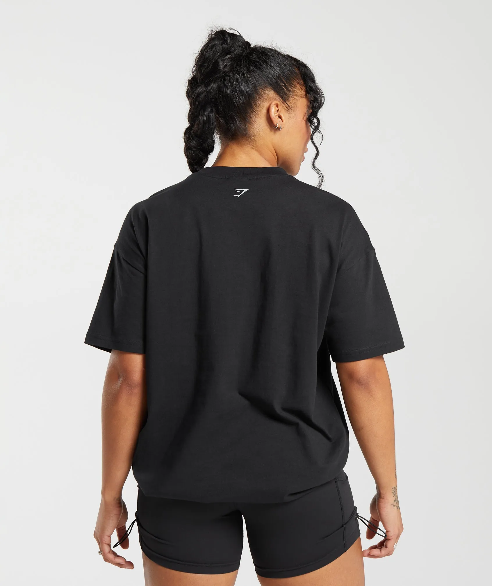 Gymshark Lifting Apparel Oversized T-Shirt - Black sold by Gymshark product image thumbnail 2