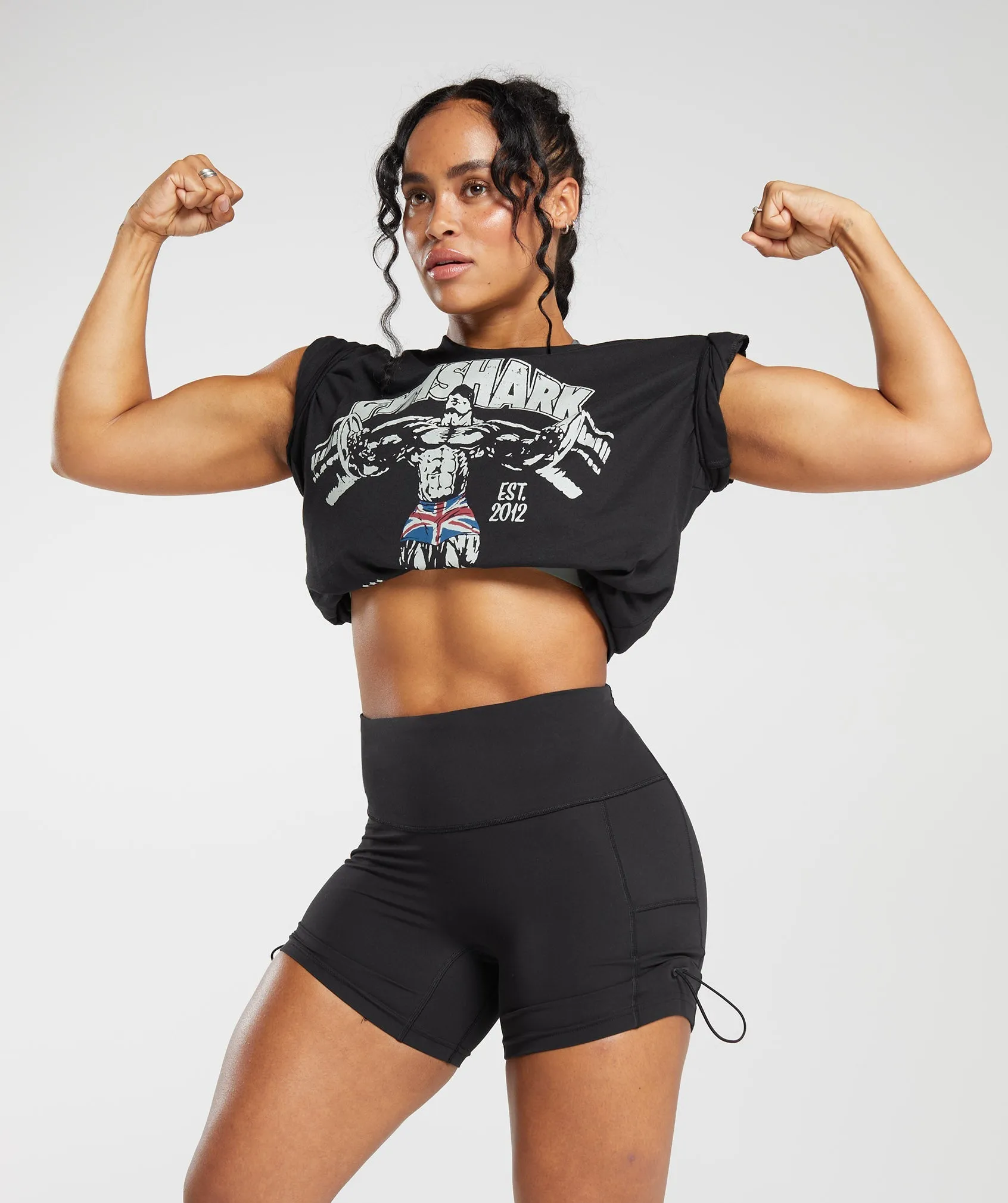 Gymshark Lifting Apparel Oversized T-Shirt - Black sold by Gymshark product image thumbnail 3