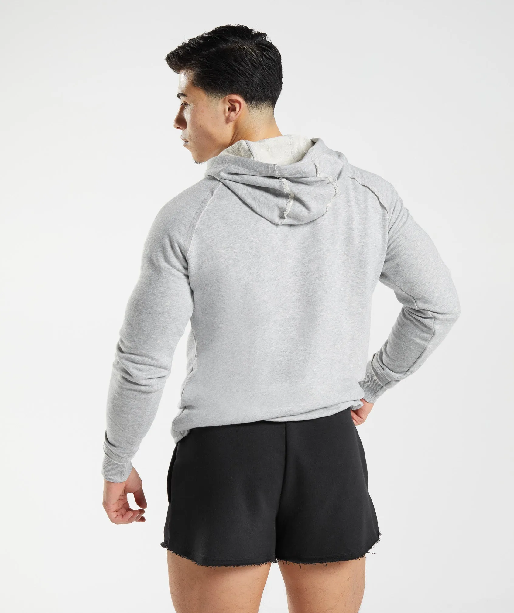 Gymshark Legacy Hoodie - Light Grey Marl sold by Gymshark product image thumbnail 2