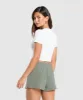 Gymshark Cotton Crop Top - White sold by Gymshark