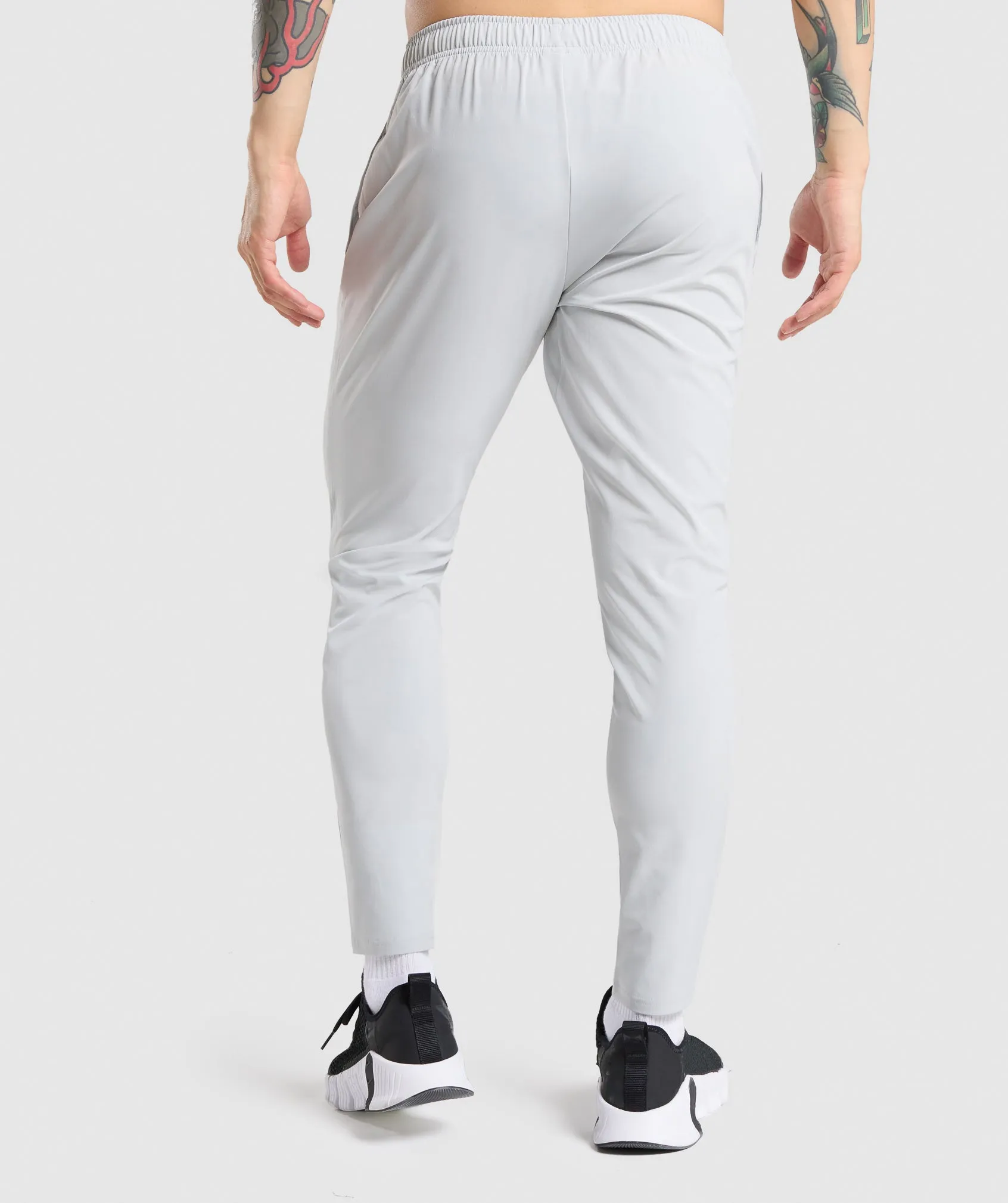 Gymshark Arrival Woven Joggers - Light Grey sold by Gymshark product image thumbnail 2
