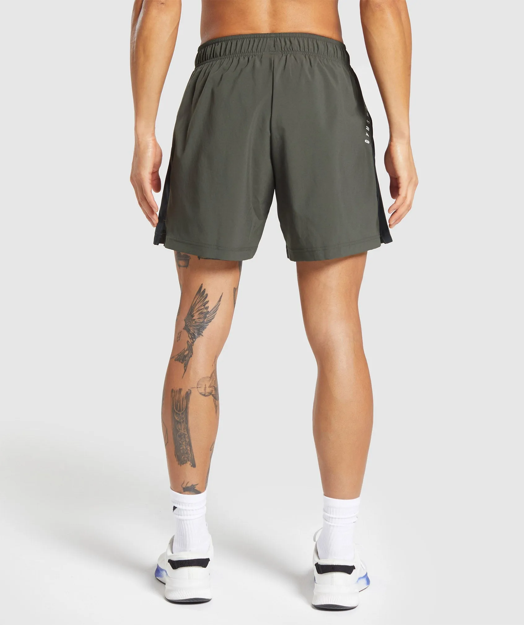 Gymshark Sport 7" Shorts - Strength Green/Black sold by Gymshark product image thumbnail 2