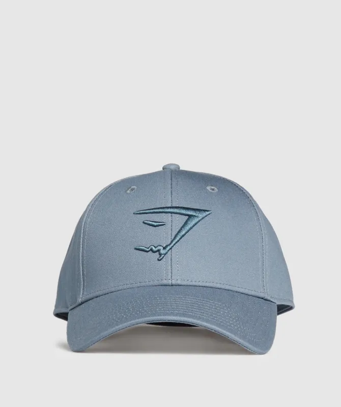 Gymshark Sharkhead Cap - Iron Blue sold by Gymshark
