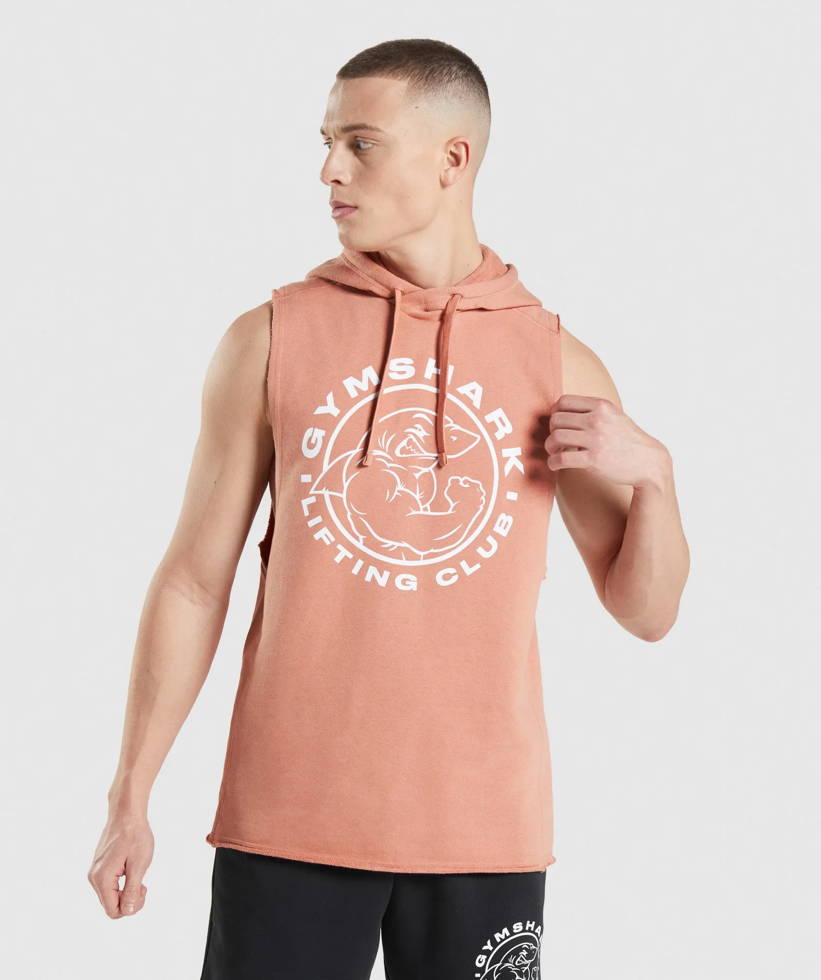 Gymshark Legacy Drop Arm Hoodie - Nevada Pink sold by Gymshark