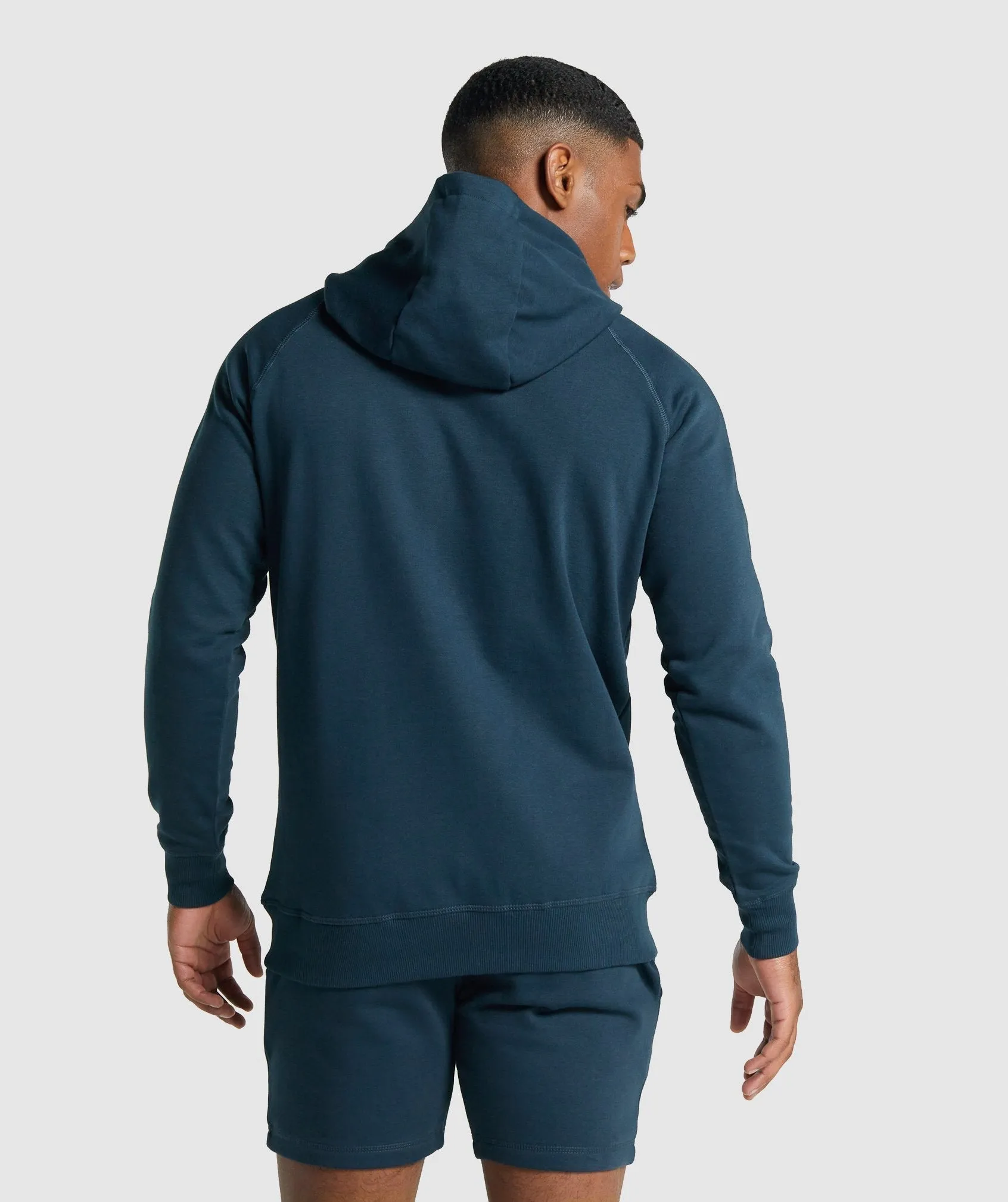 Gymshark Crest Hoodie - Navy sold by Gymshark product image thumbnail 2
