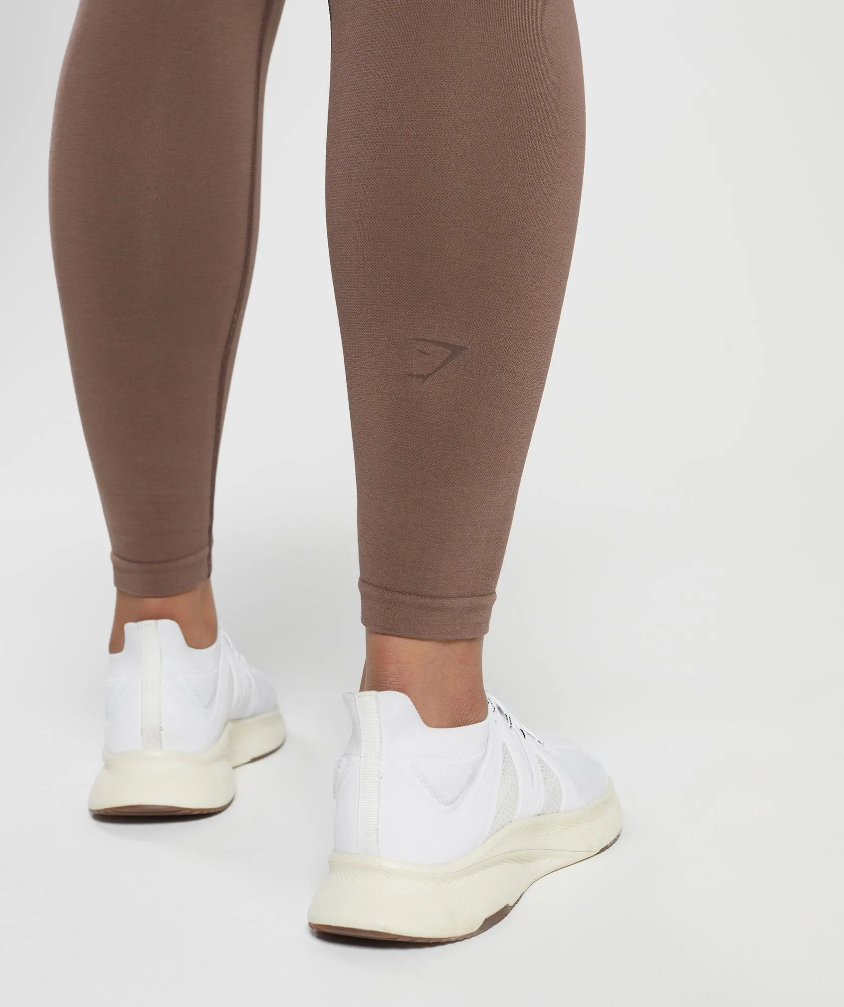 Gymshark Cotton Seamless Leggings - Soft Brown sold by Gymshark product image thumbnail 5
