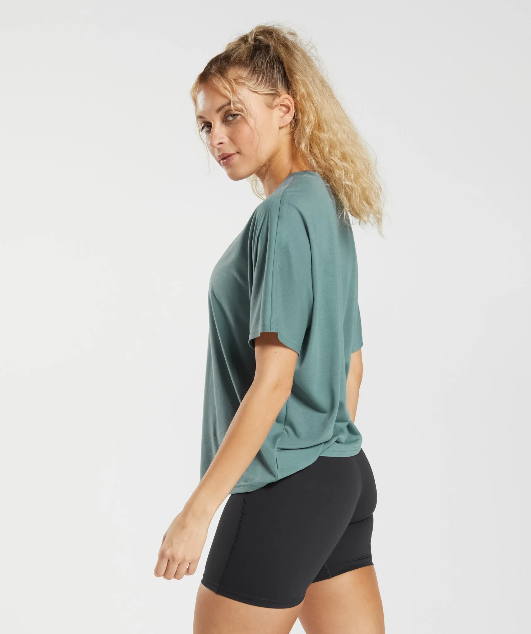 Gymshark Super Soft T-Shirt - Thunder Blue sold by Gymshark product image thumbnail 3