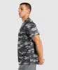 Gymshark Arrival T-Shirt - Grey Print sold by Gymshark