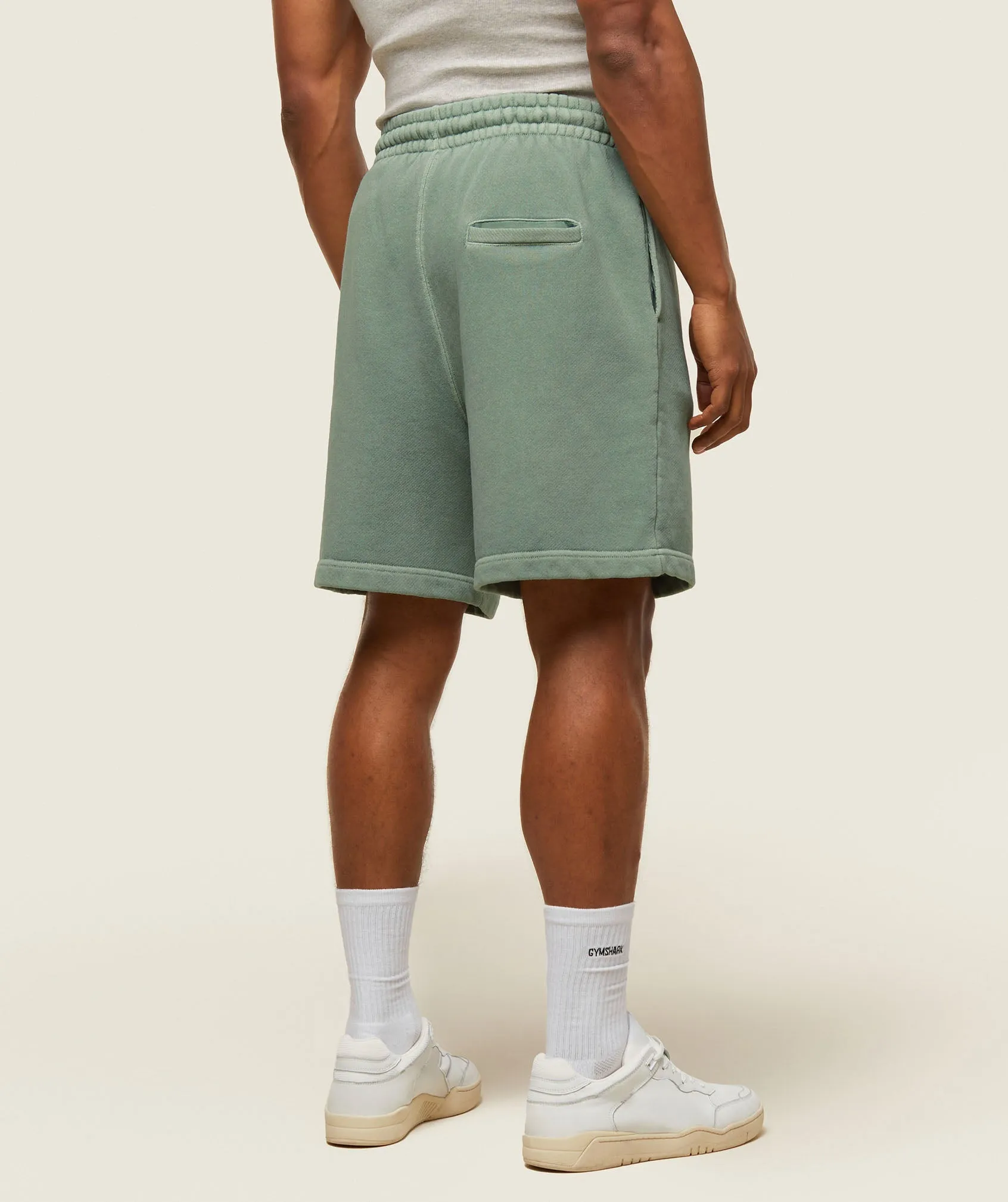 Gymshark everywear Sweat Shorts - Dollar Green sold by Gymshark product image thumbnail 3