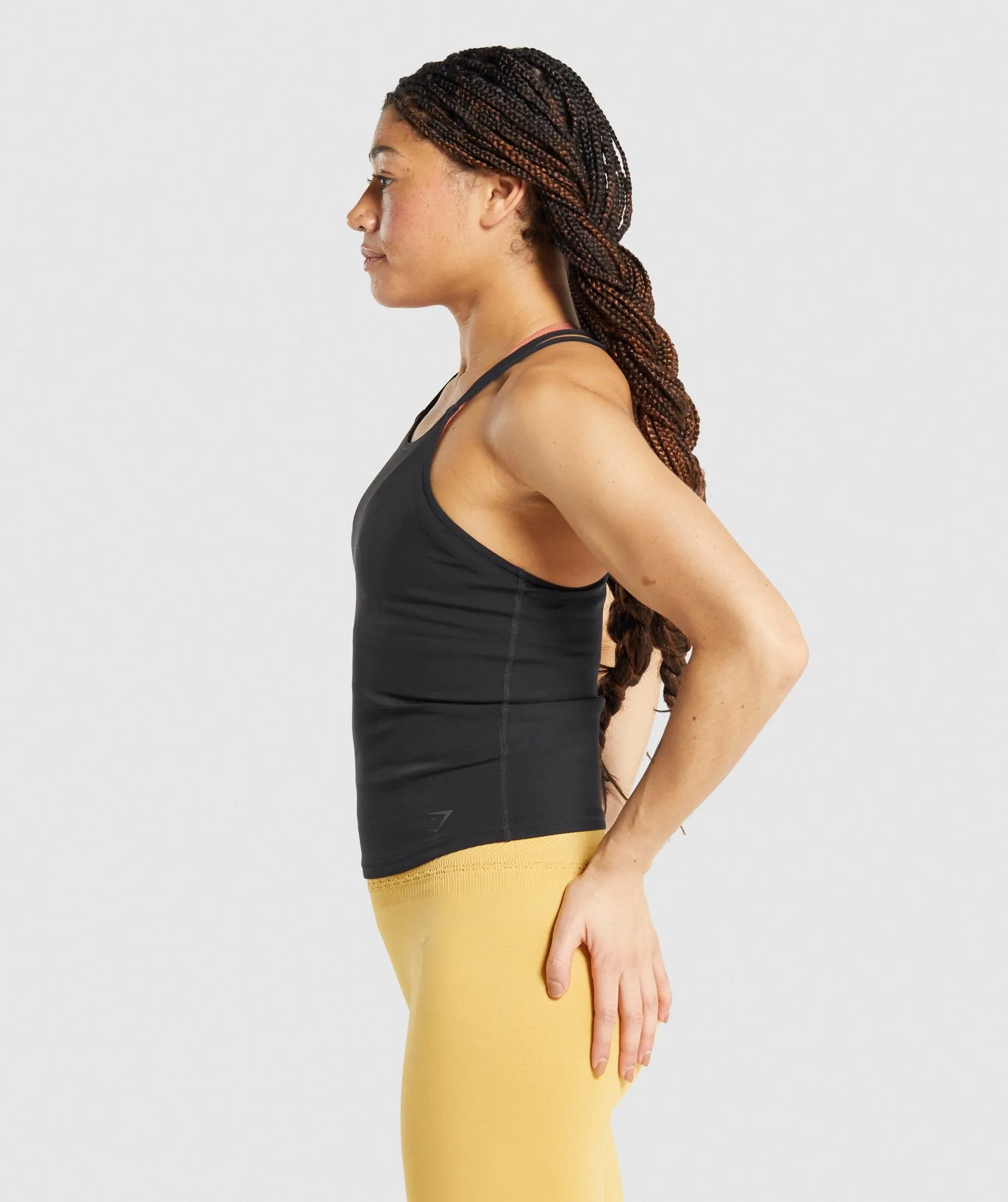 Gymshark Studio Tank - Black sold by Gymshark product image thumbnail 3