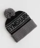 Gymshark Pom Beanie - Black/Coin Grey sold by Gymshark