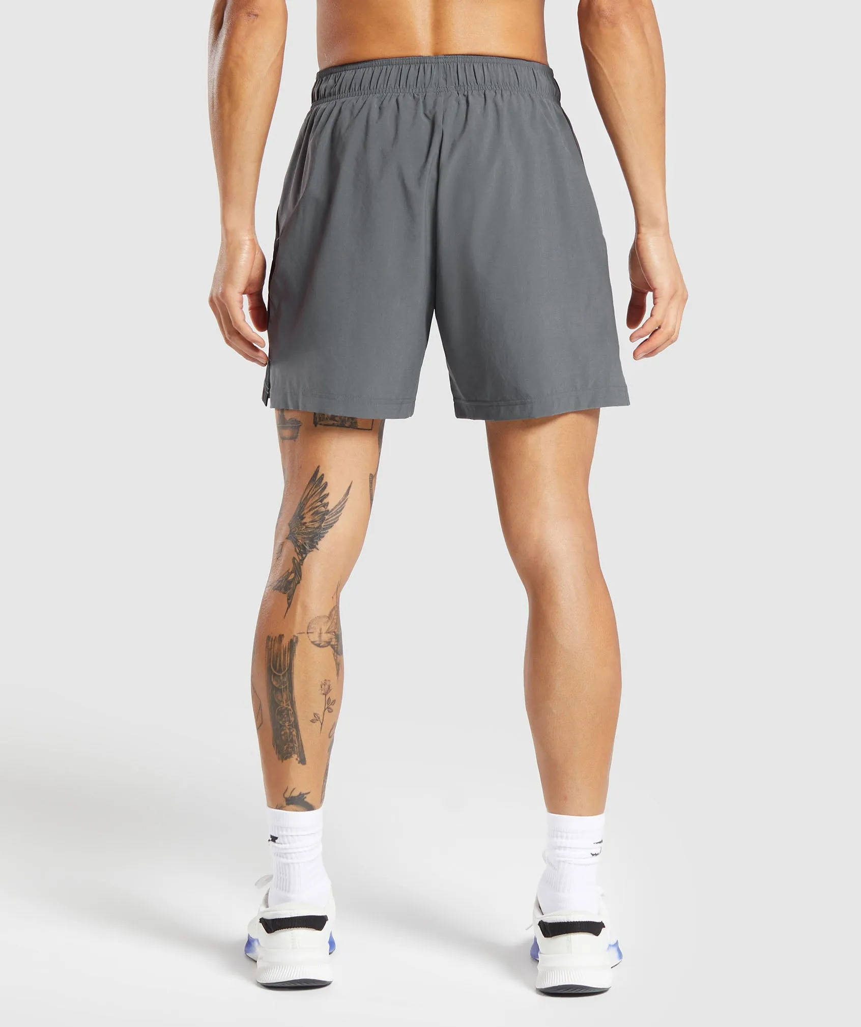 Gymshark Sport 7" Shorts - Dark Grey/Black sold by Gymshark product image thumbnail 3