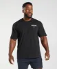 Gymshark Dead Lift T-Shirt - Black sold by Gymshark