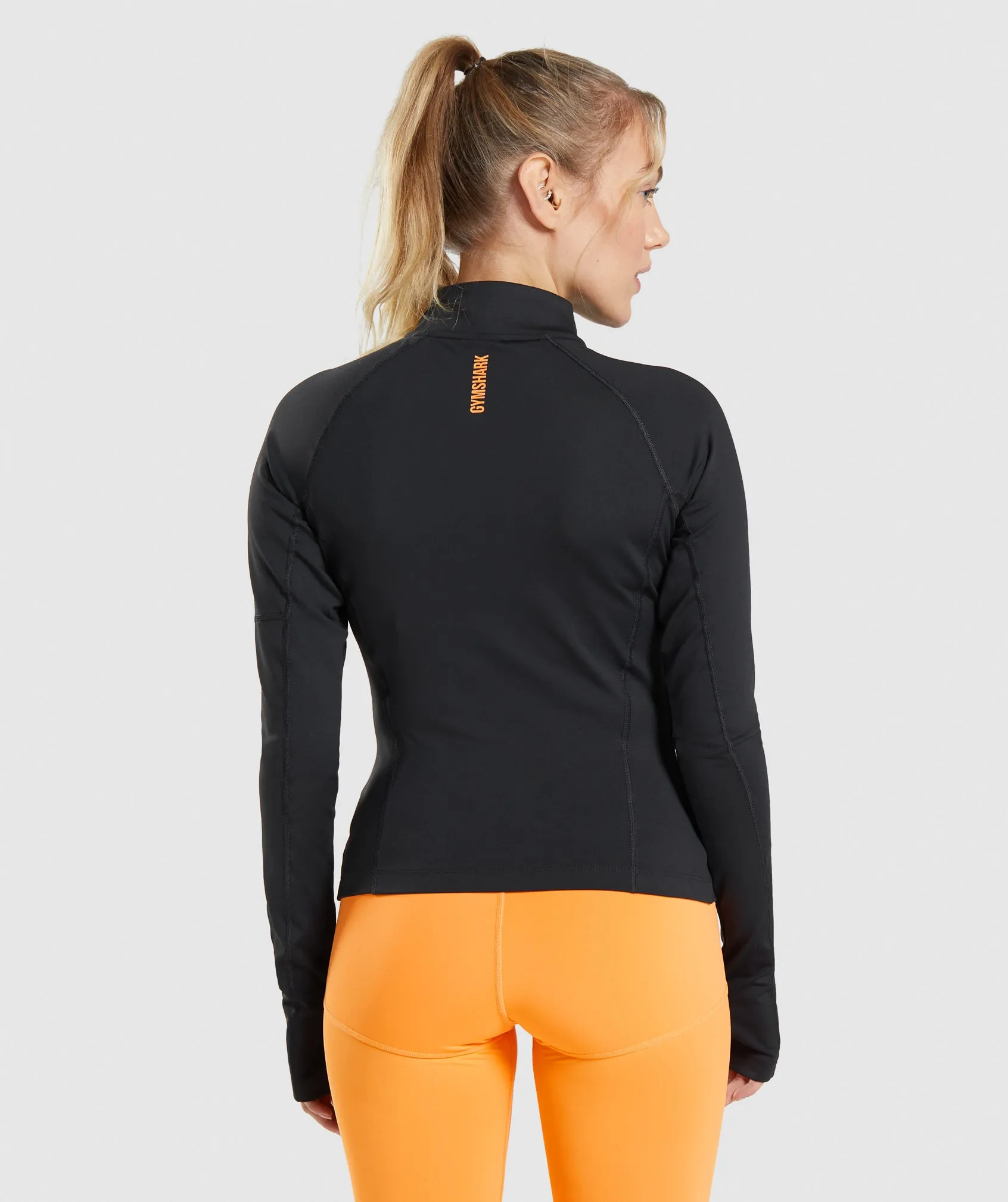Gymshark Pulse 1/4 Zip - Black sold by Gymshark product image thumbnail 2