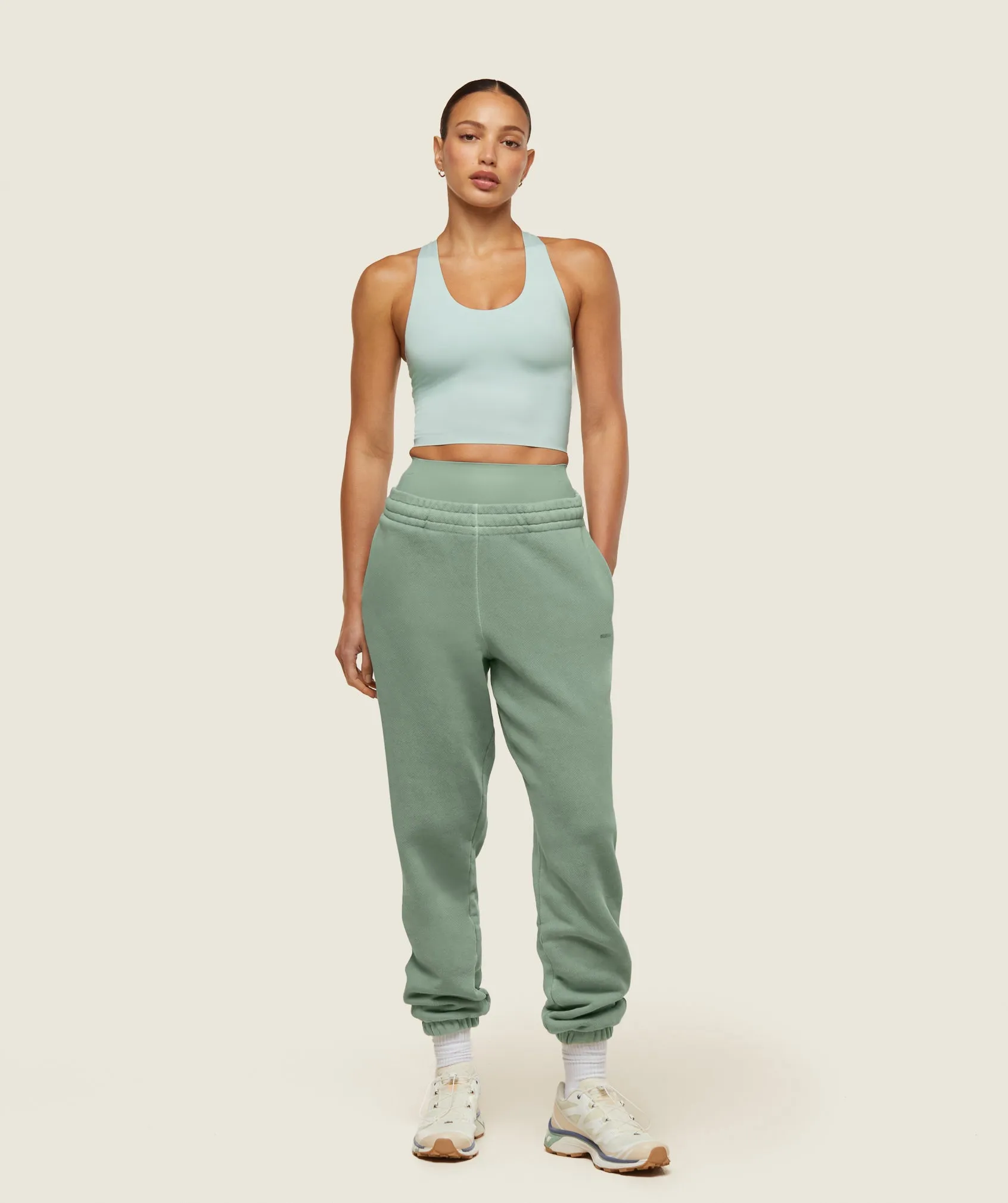 Gymshark everywear Second Skin Tank - Cool Turquoise sold by Gymshark product image thumbnail 2