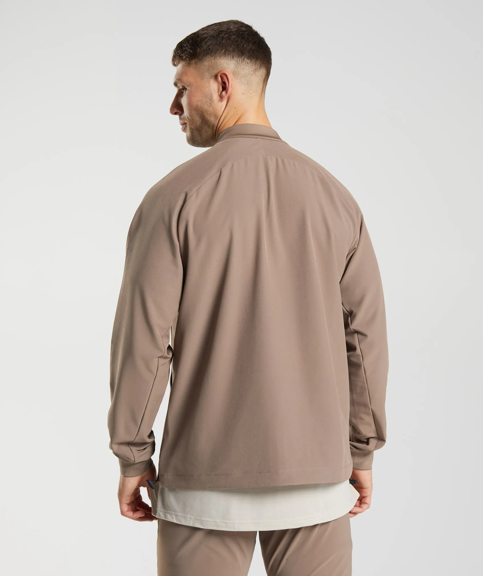 Gymshark Studio Jacket - Soul Brown sold by Gymshark product image thumbnail 2