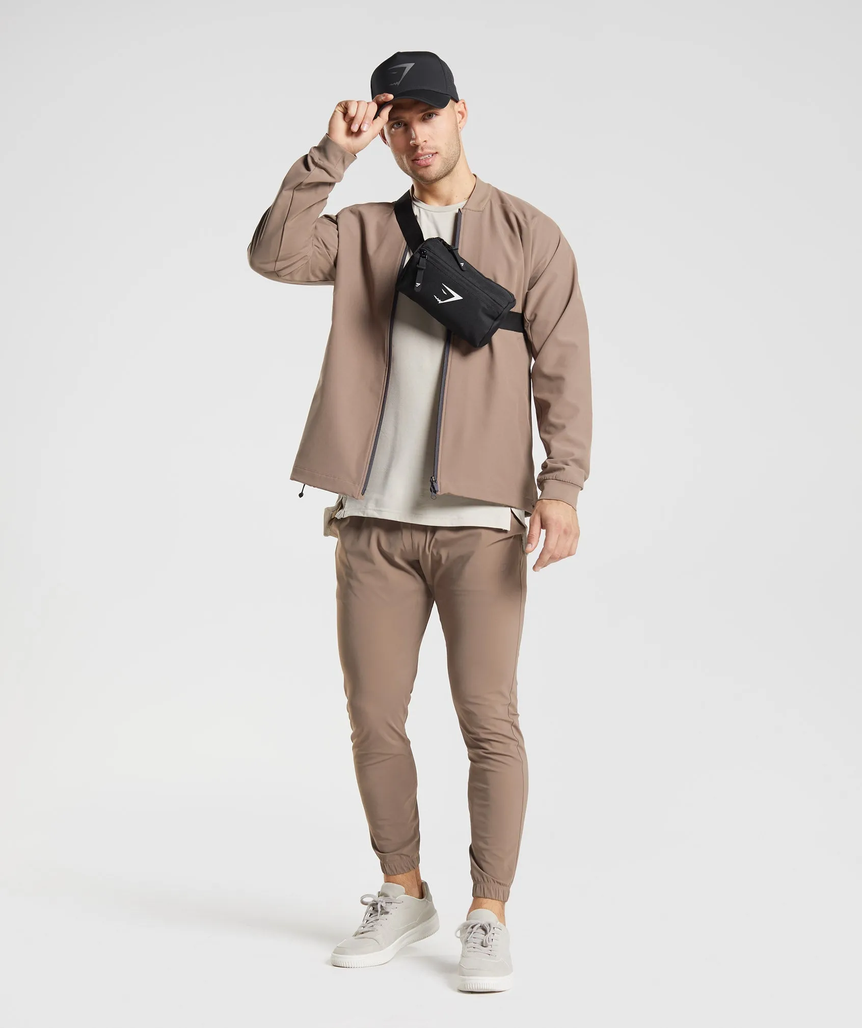 Gymshark Studio Jacket - Soul Brown sold by Gymshark product image thumbnail 4