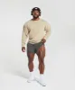 Gymshark Heritage Washed Crew - Desert Beige sold by Gymshark