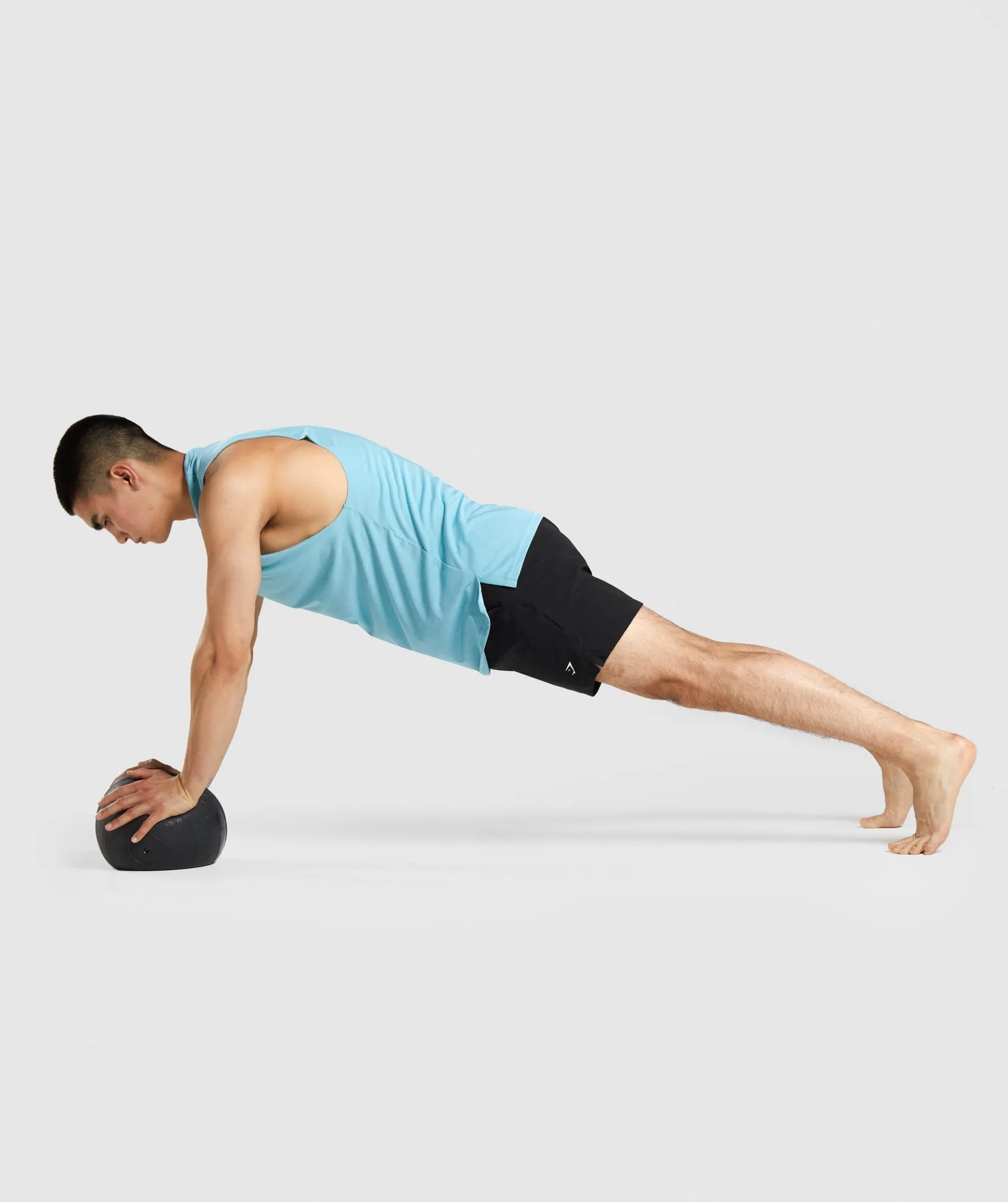 Gymshark Apex Seamless Tank - Court Blue/Onyx Grey sold by Gymshark product image thumbnail 2