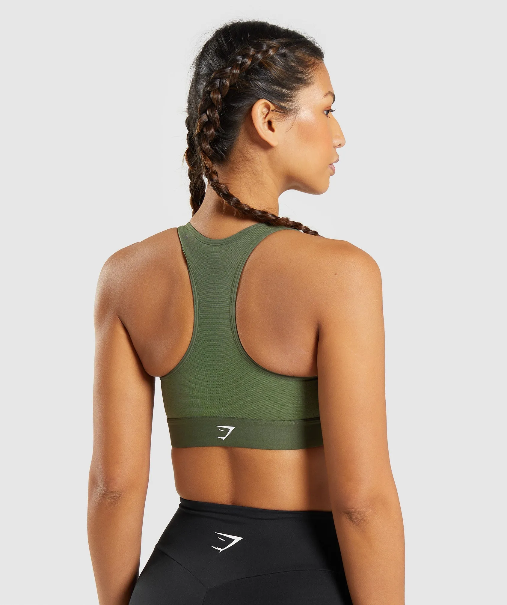 Gymshark Lightweight High Support Sports Bra - Core Olive sold by Gymshark product image thumbnail 2