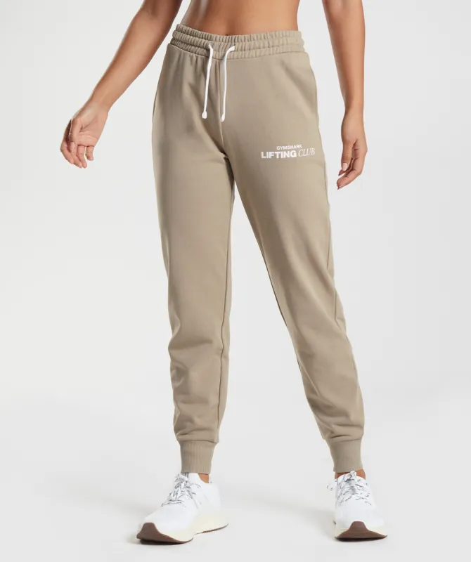 Gymshark Social Club Joggers - Cement Brown sold by Gymshark