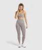 Gymshark Vital V Neck Sports Bra - Warm Taupe Marl sold by Gymshark