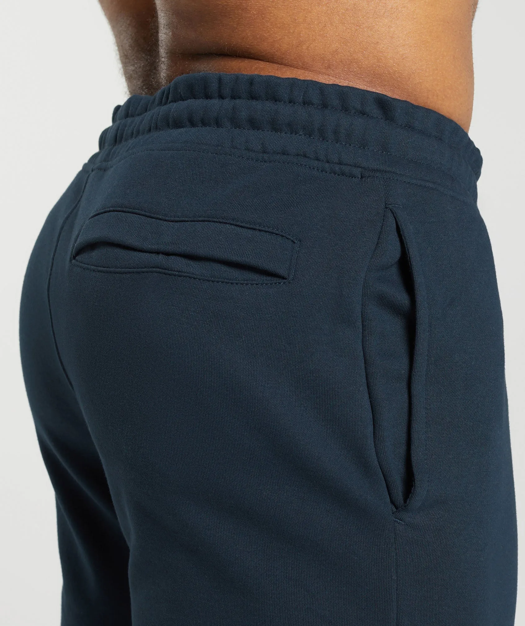 Gymshark Crest Joggers - Navy sold by Gymshark product image thumbnail 5