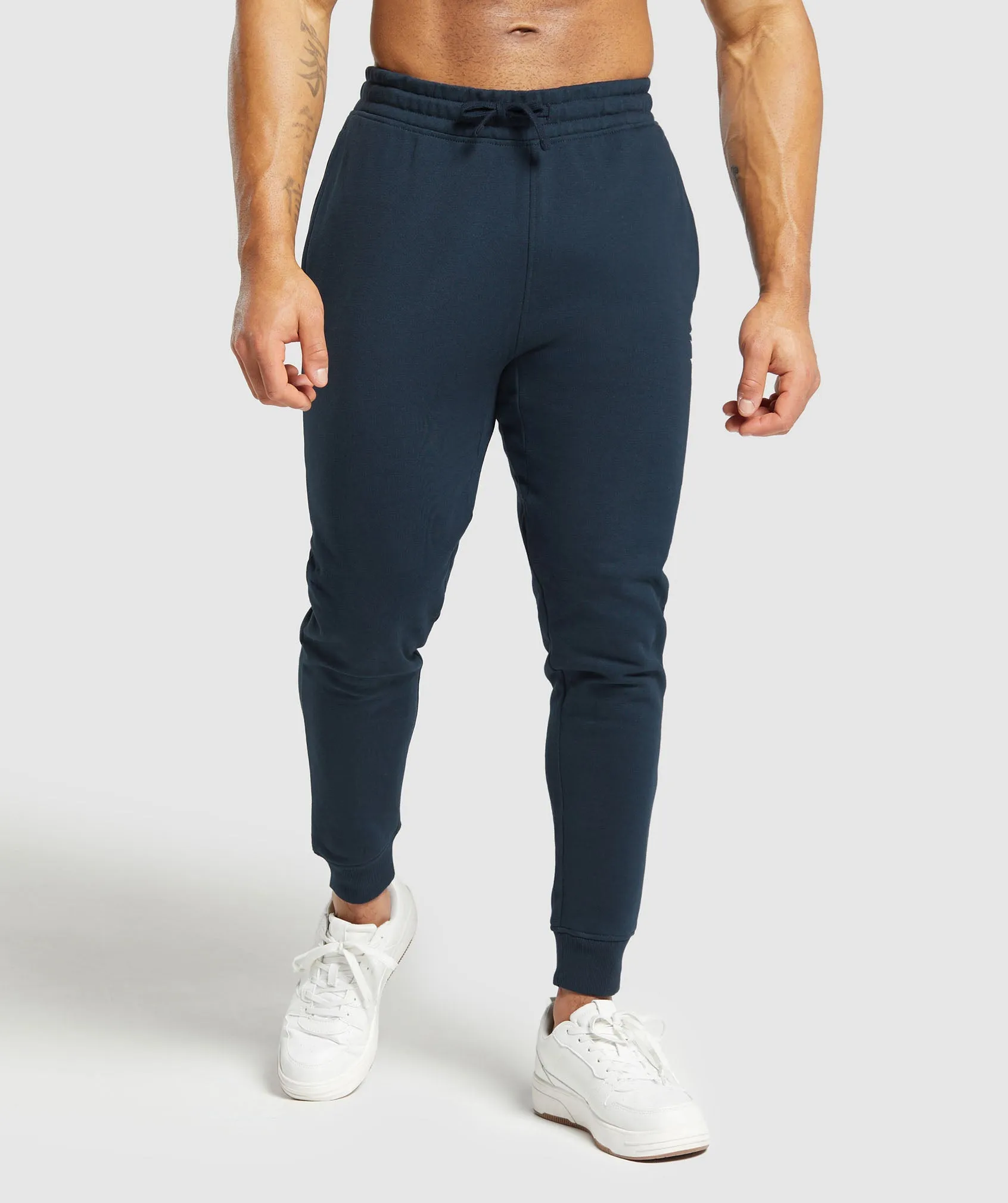 Gymshark Crest Joggers - Navy sold by Gymshark
