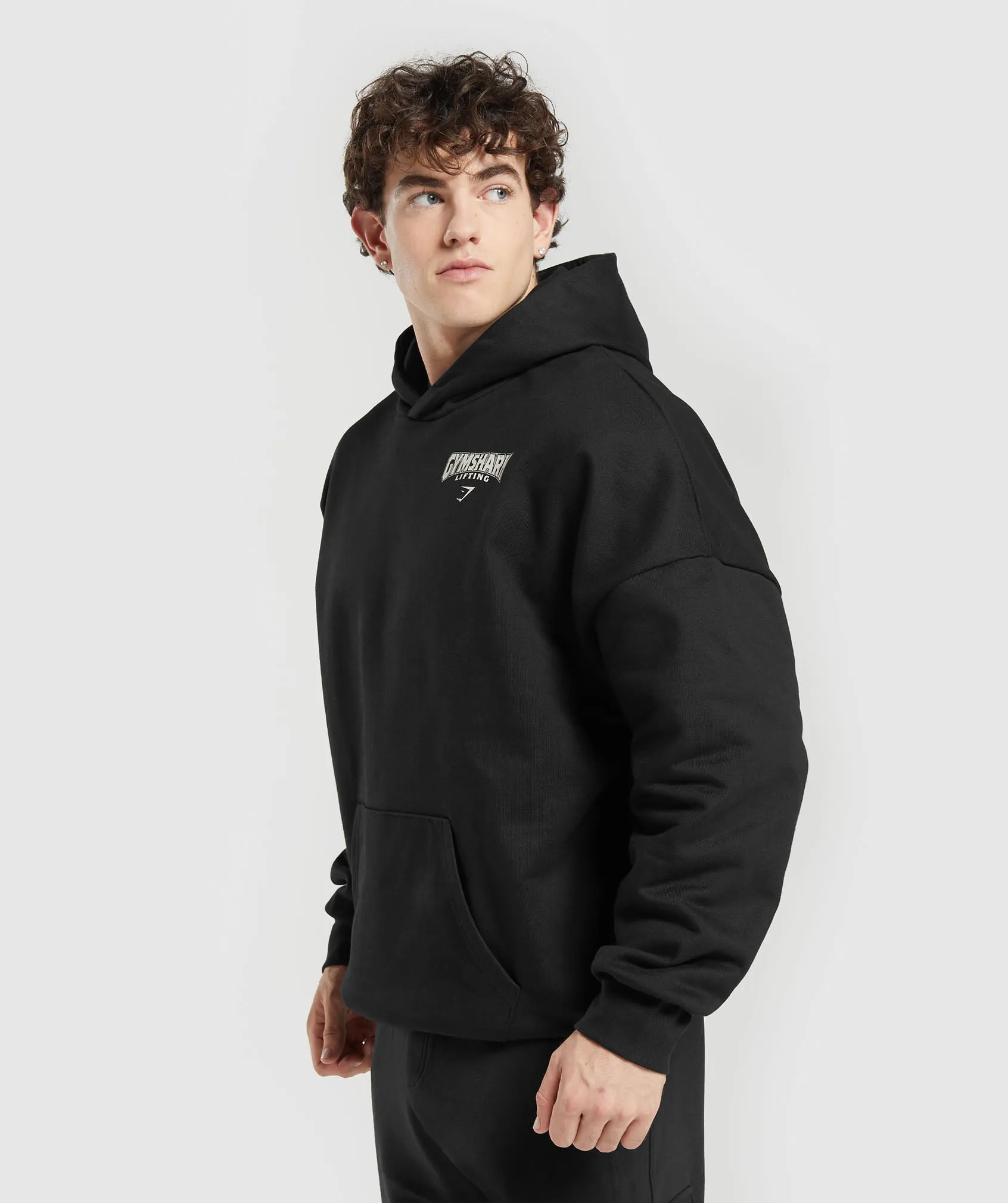 Gymshark Committed to the Craft Hoodie - Black sold by Gymshark product image thumbnail 3