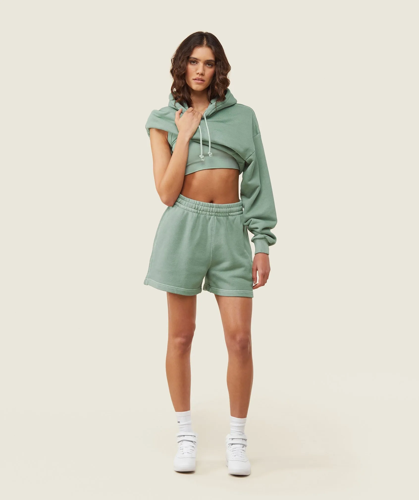 Gymshark everywear Relaxed Hoodie - Dollar Green sold by Gymshark product image thumbnail 2