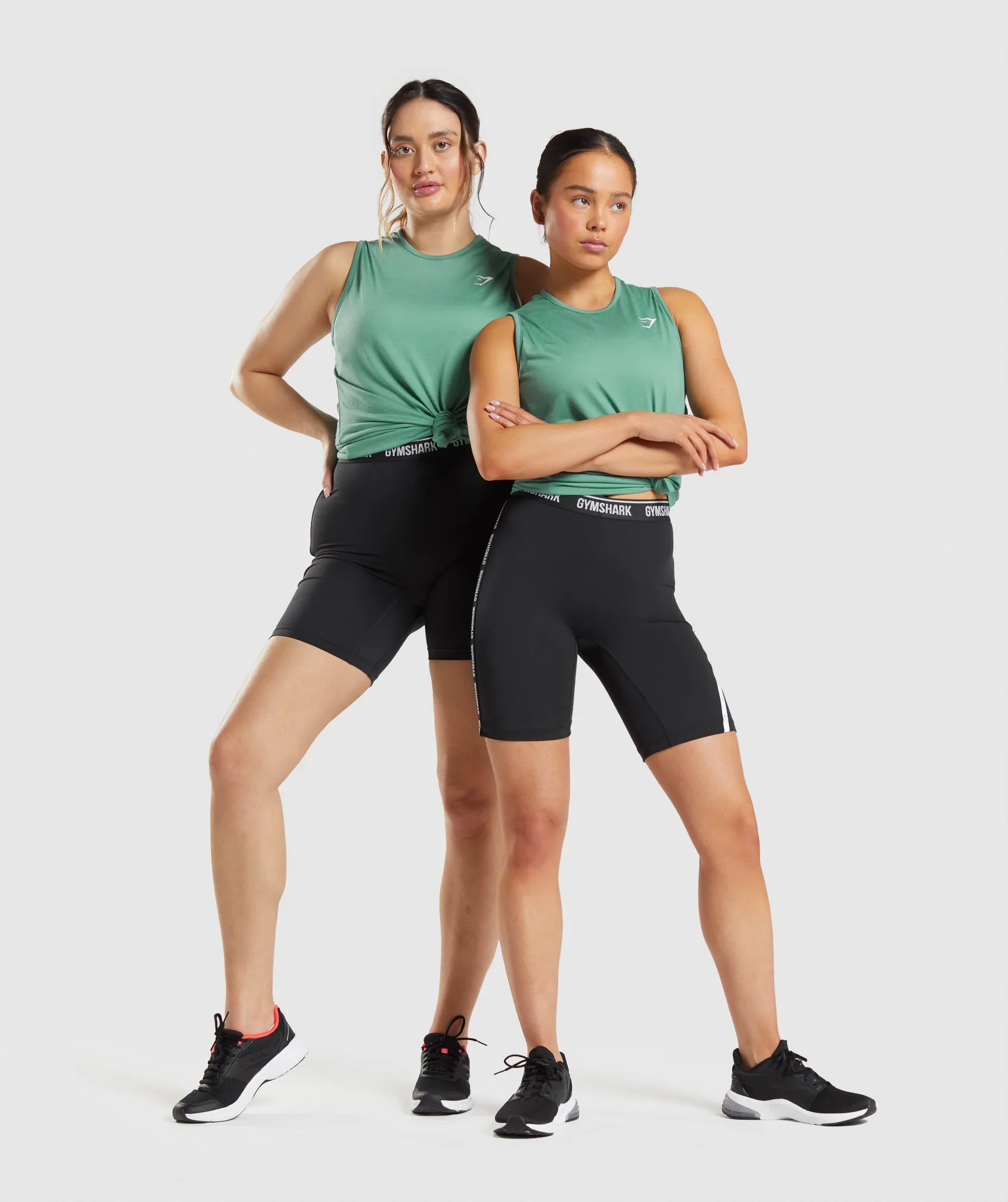 Gymshark Training Drop Arm Tank - Alpine Green sold by Gymshark product image thumbnail 4