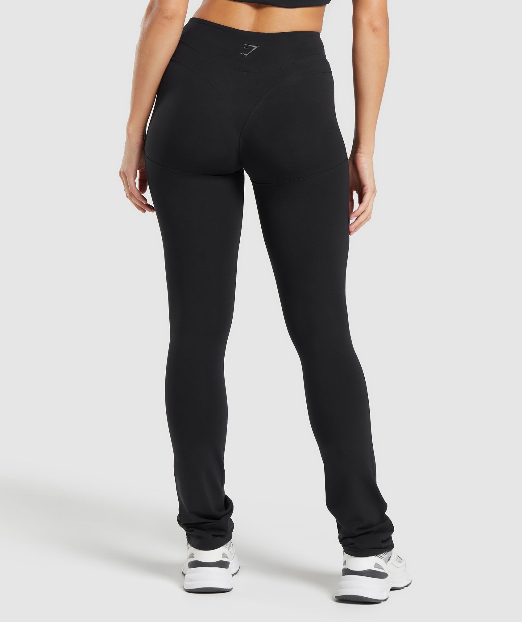 Gymshark Rest Day Straight Leg Leggings - Black sold by Gymshark product image thumbnail 2