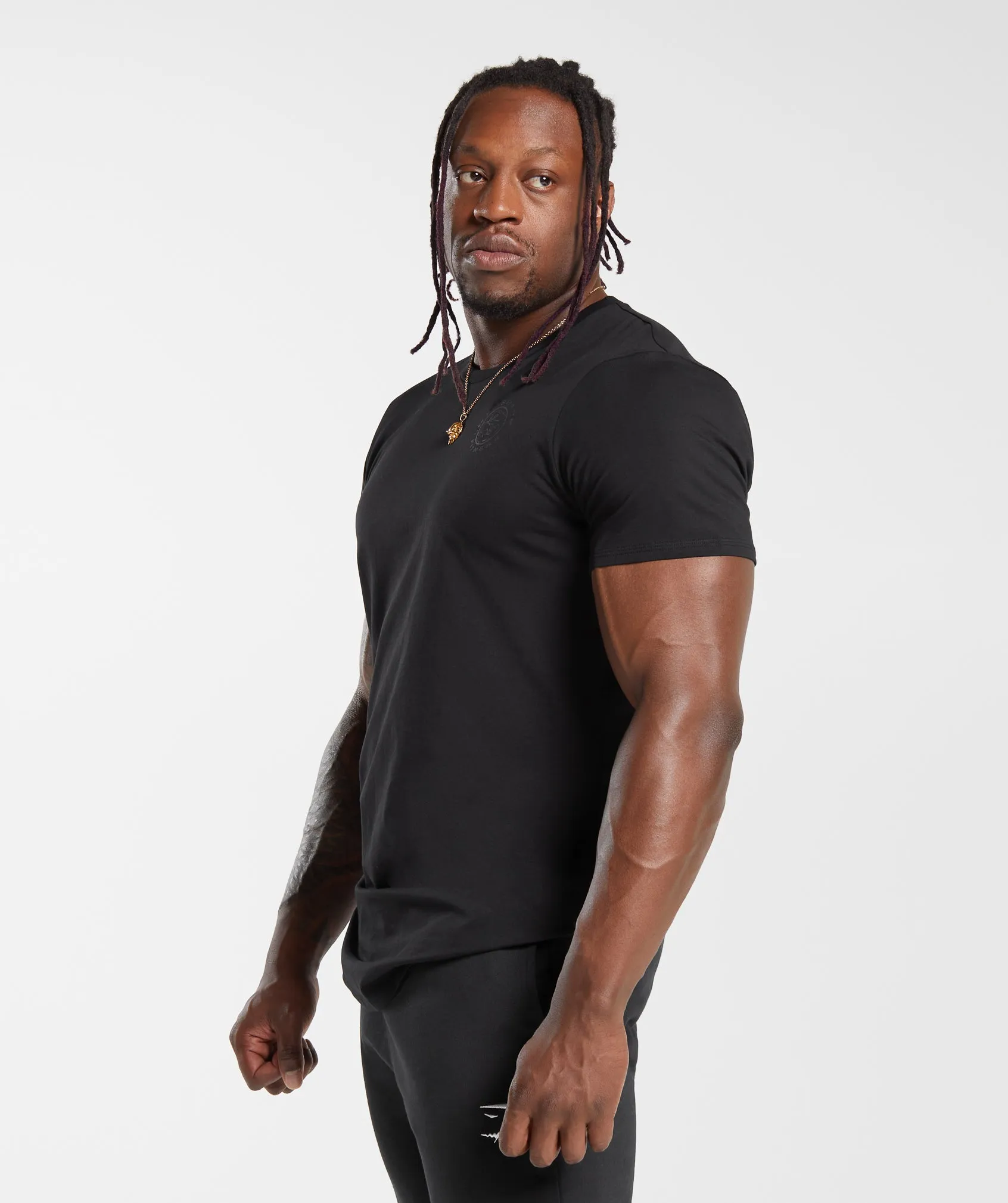 Gymshark Legacy T-Shirt - Black sold by Gymshark product image thumbnail 3
