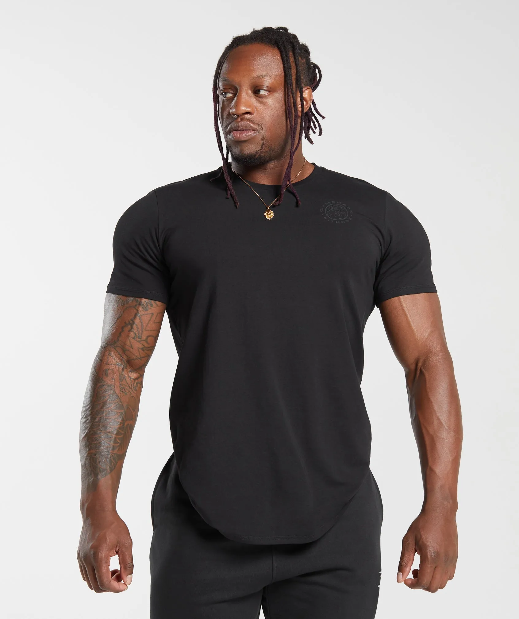 Gymshark Legacy T-Shirt - Black sold by Gymshark product image thumbnail 2