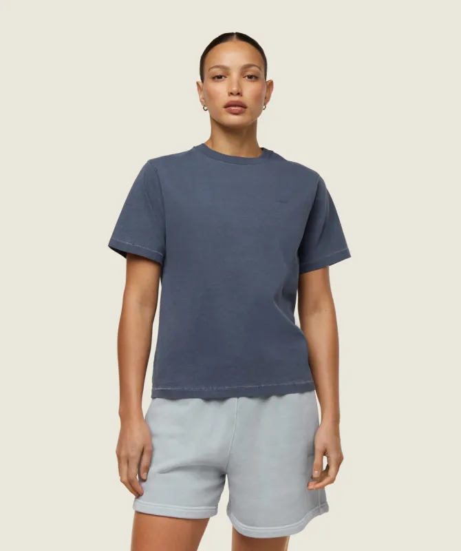 Gymshark everywear Regular T-Shirt - Heavy Blue sold by Gymshark