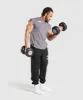 Gymshark Training Dept. UK Cut Off Tank - Fog Purple sold by Gymshark