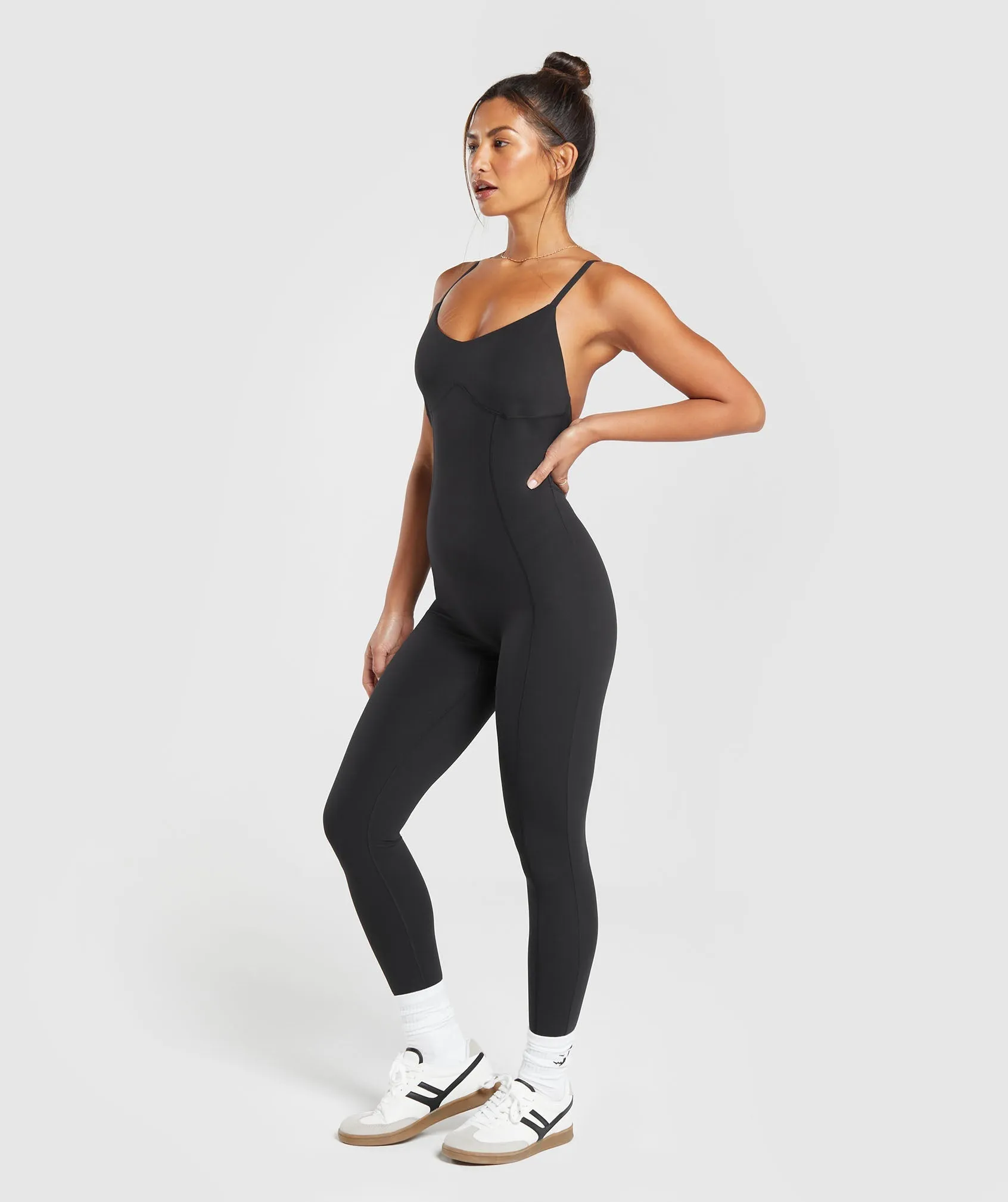 Gymshark Strappy All In One - Black sold by Gymshark product image thumbnail 3