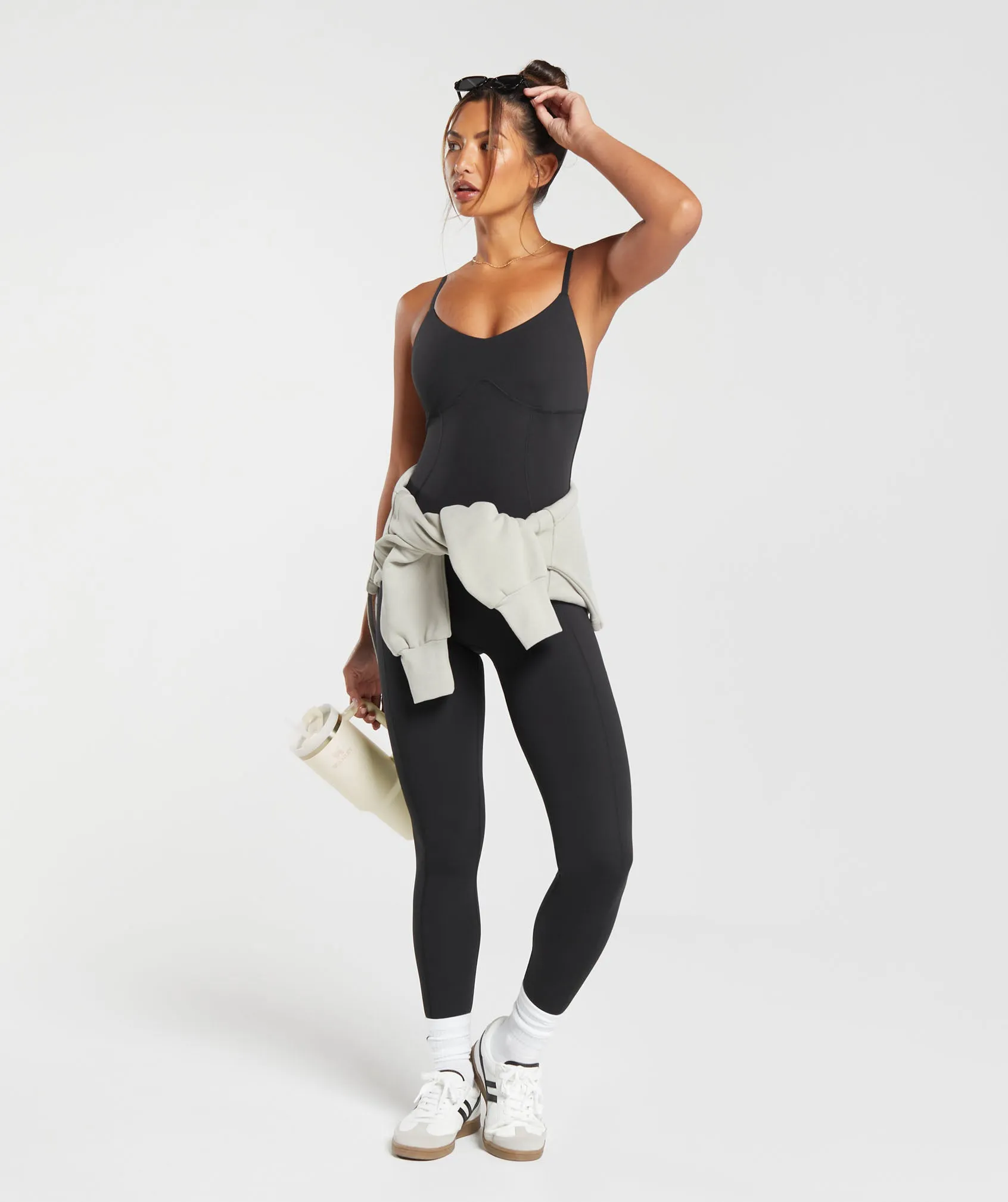 Gymshark Strappy All In One - Black sold by Gymshark product image thumbnail 4