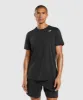 Gymshark Arrival Regular Fit T-Shirt - Black sold by Gymshark