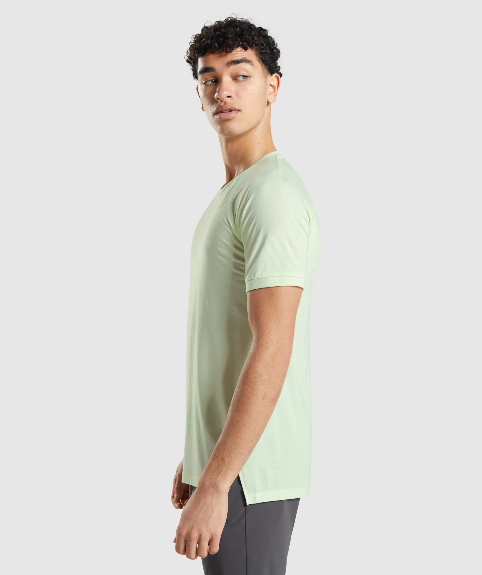 Gymshark Studio Amplify T-Shirt - Cucumber Green sold by Gymshark product image thumbnail 3