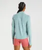 Gymshark Vital Seamless 2.0 1/2 Zip Pullover - Pearl Blue Marl sold by Gymshark