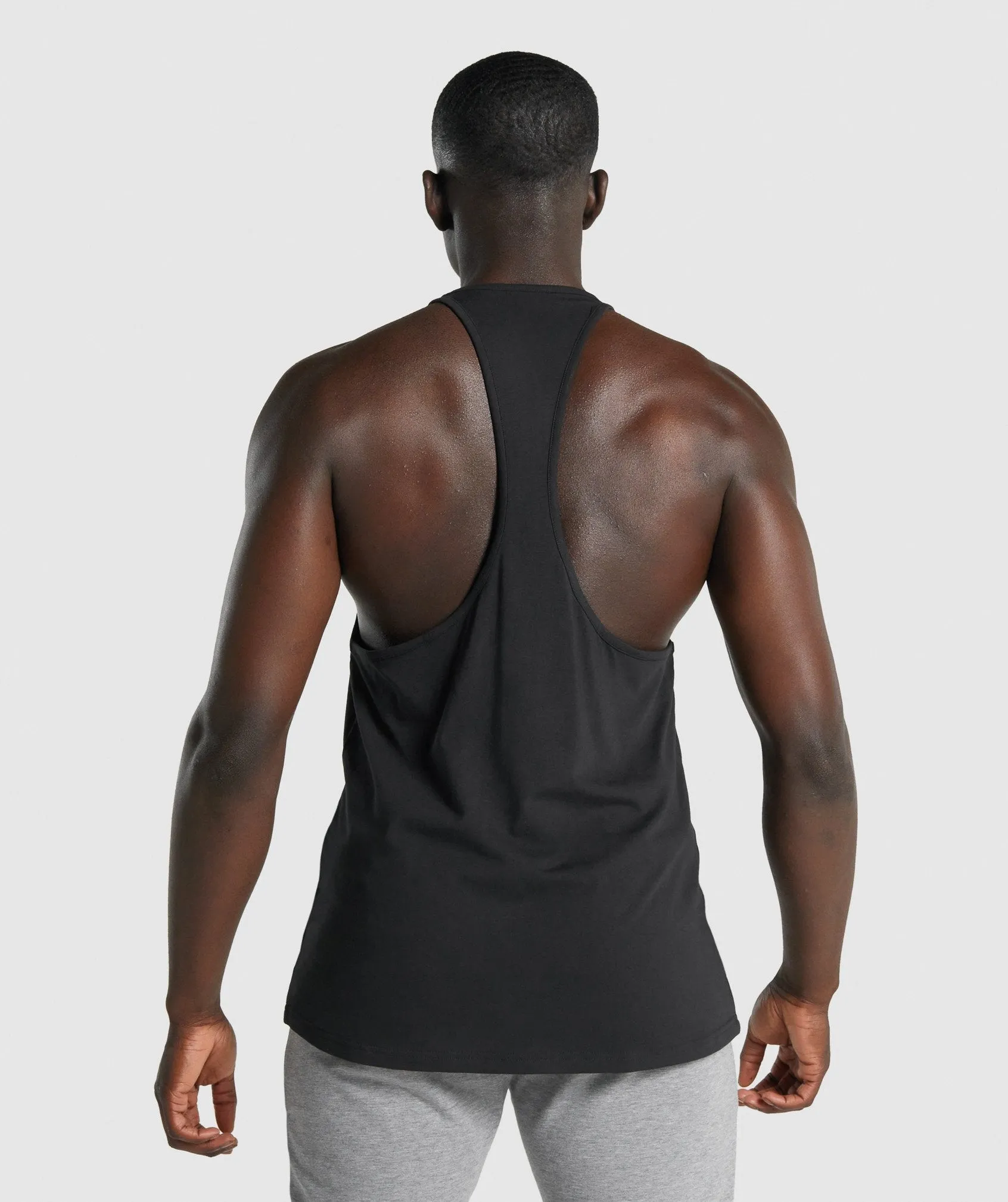 Gymshark Block Infill Stringer - Black sold by Gymshark product image thumbnail 2