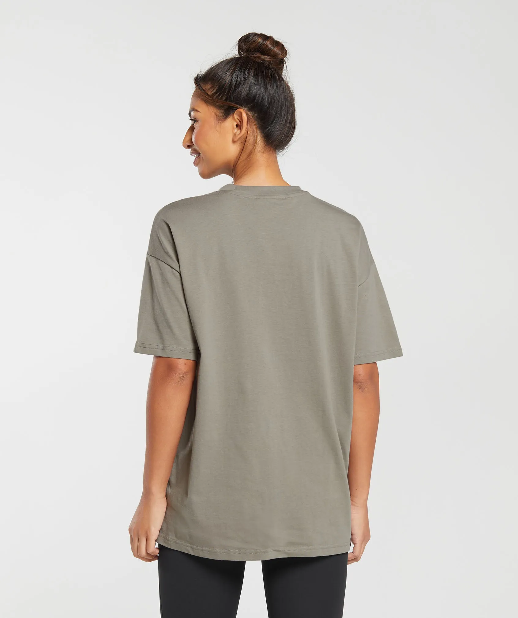 Gymshark Training Oversized T-Shirt - Linen Brown sold by Gymshark product image thumbnail 2