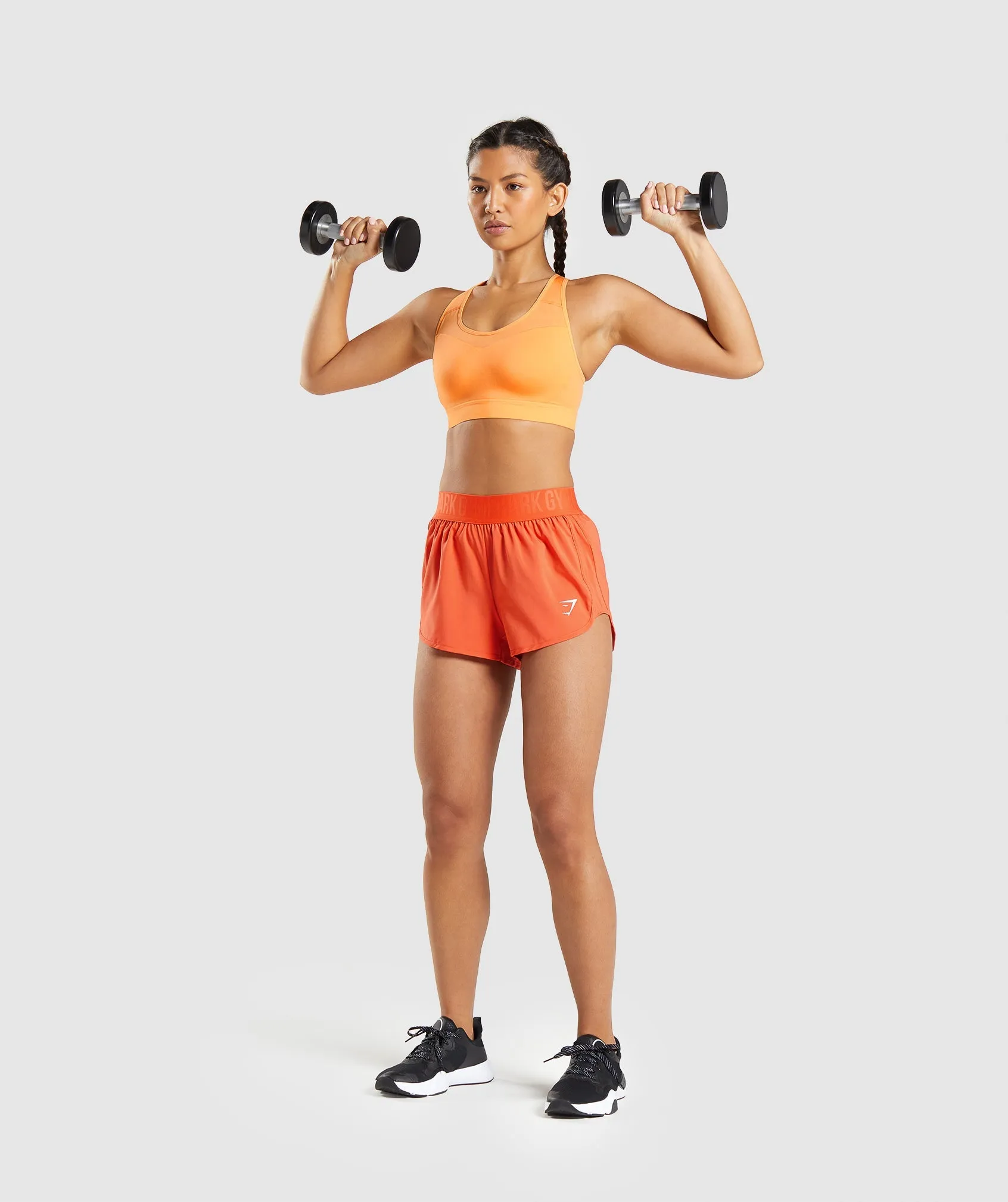 Gymshark Open Back Sports Bra - Apricot Orange sold by Gymshark product image thumbnail 4