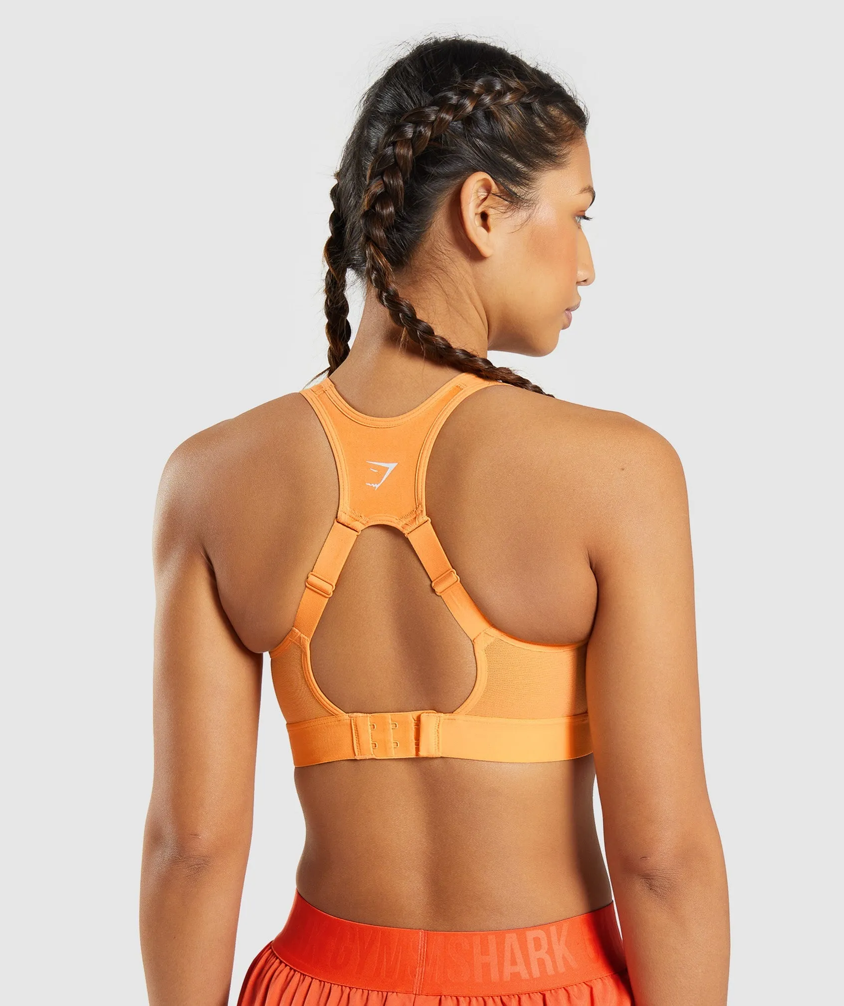 Gymshark Open Back Sports Bra - Apricot Orange sold by Gymshark product image thumbnail 2