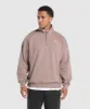 Gymshark Rest Day Sweats 1/4 Zip - Powder Mauve sold by Gymshark