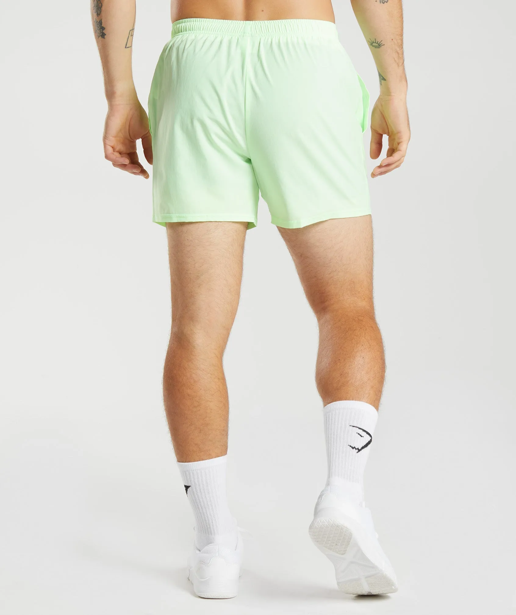 Gymshark Arrival 5" Shorts - Fluo Mint sold by Gymshark product image thumbnail 2