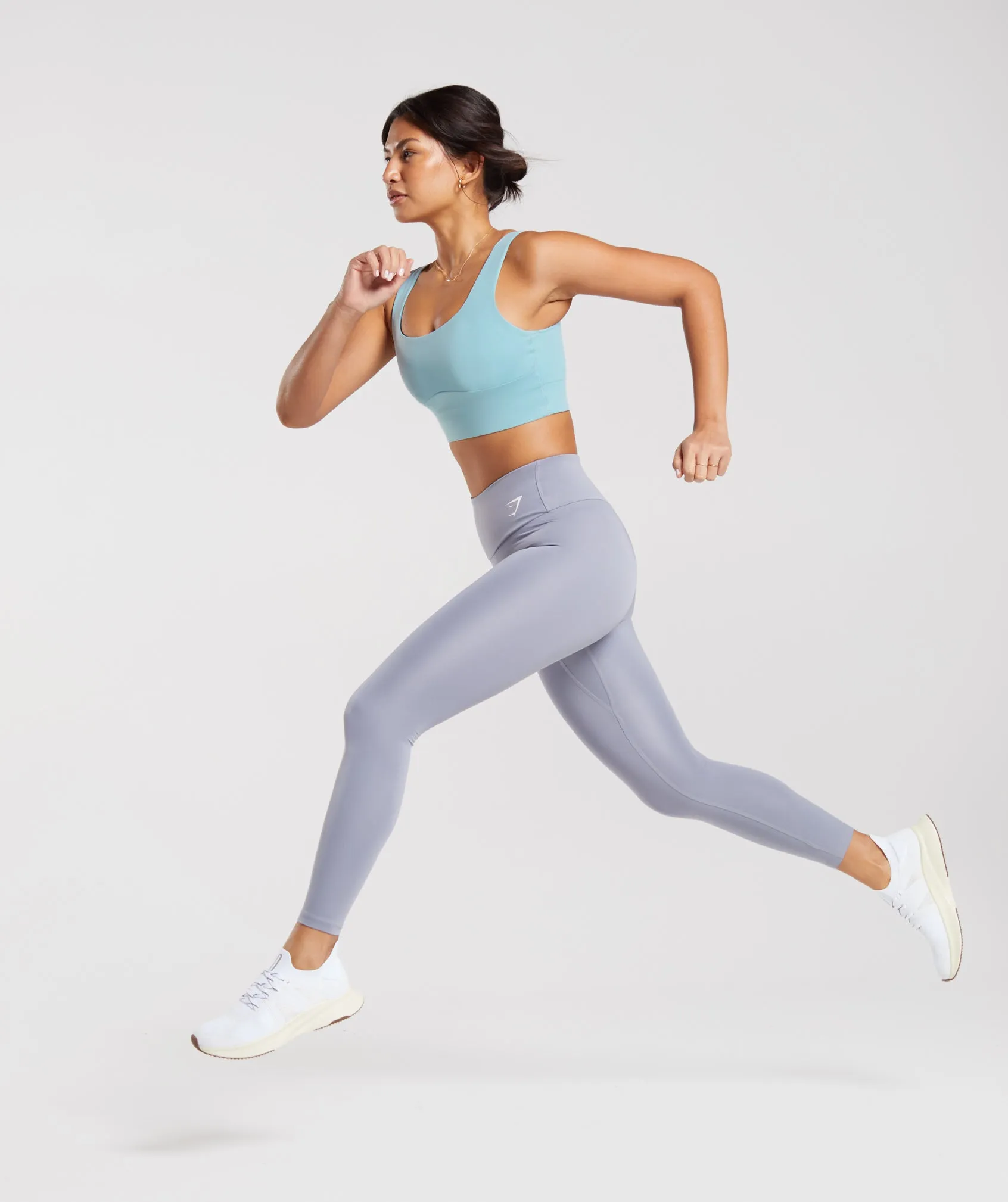 Gymshark Longline Sports Bra - Iceberg Blue sold by Gymshark product image thumbnail 4